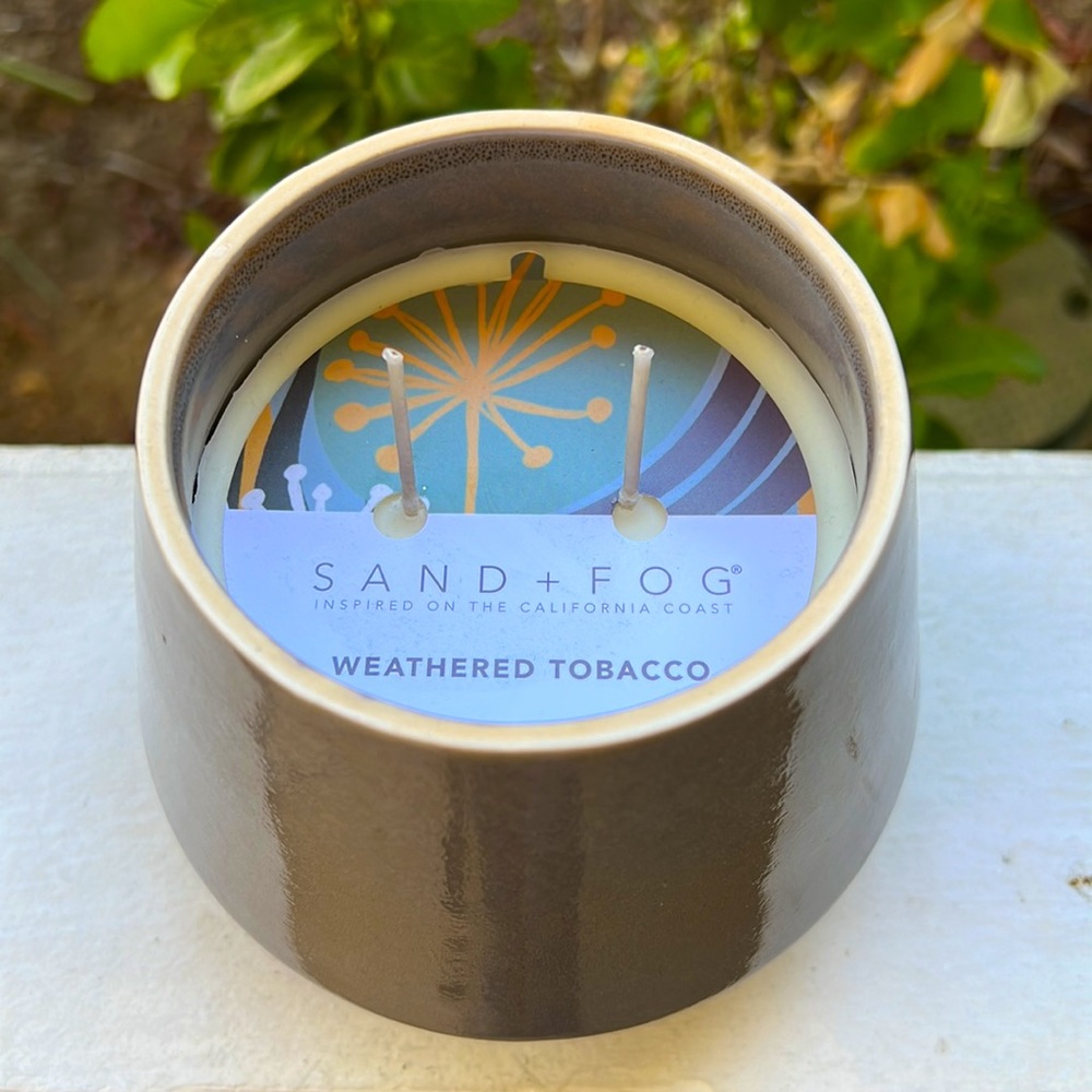 Sand + Fog Weathered Tobacco Scented Candle